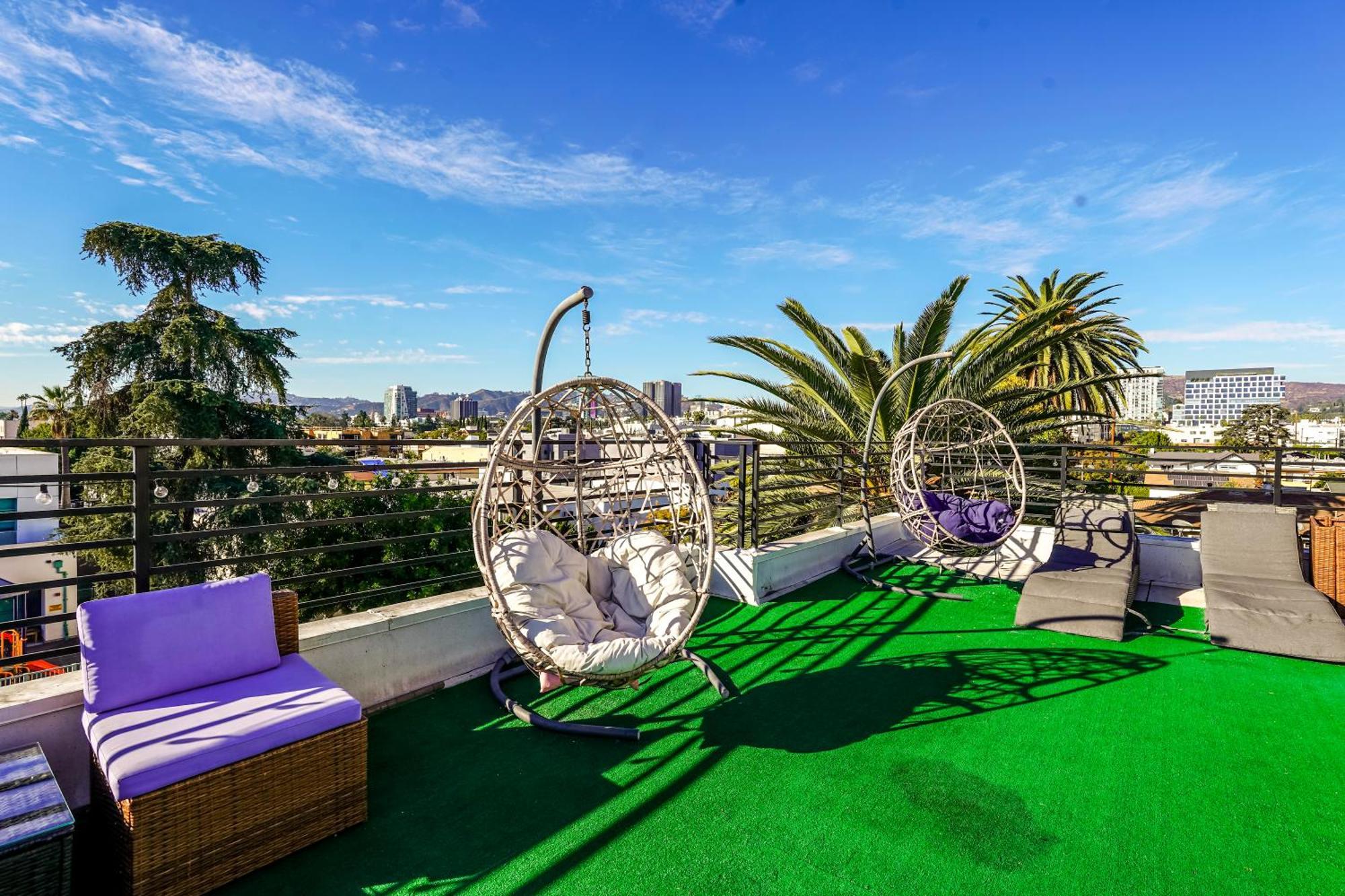 Hollywood Famous Townhome With Pvt Rooftop Scenic Views Los Angeles